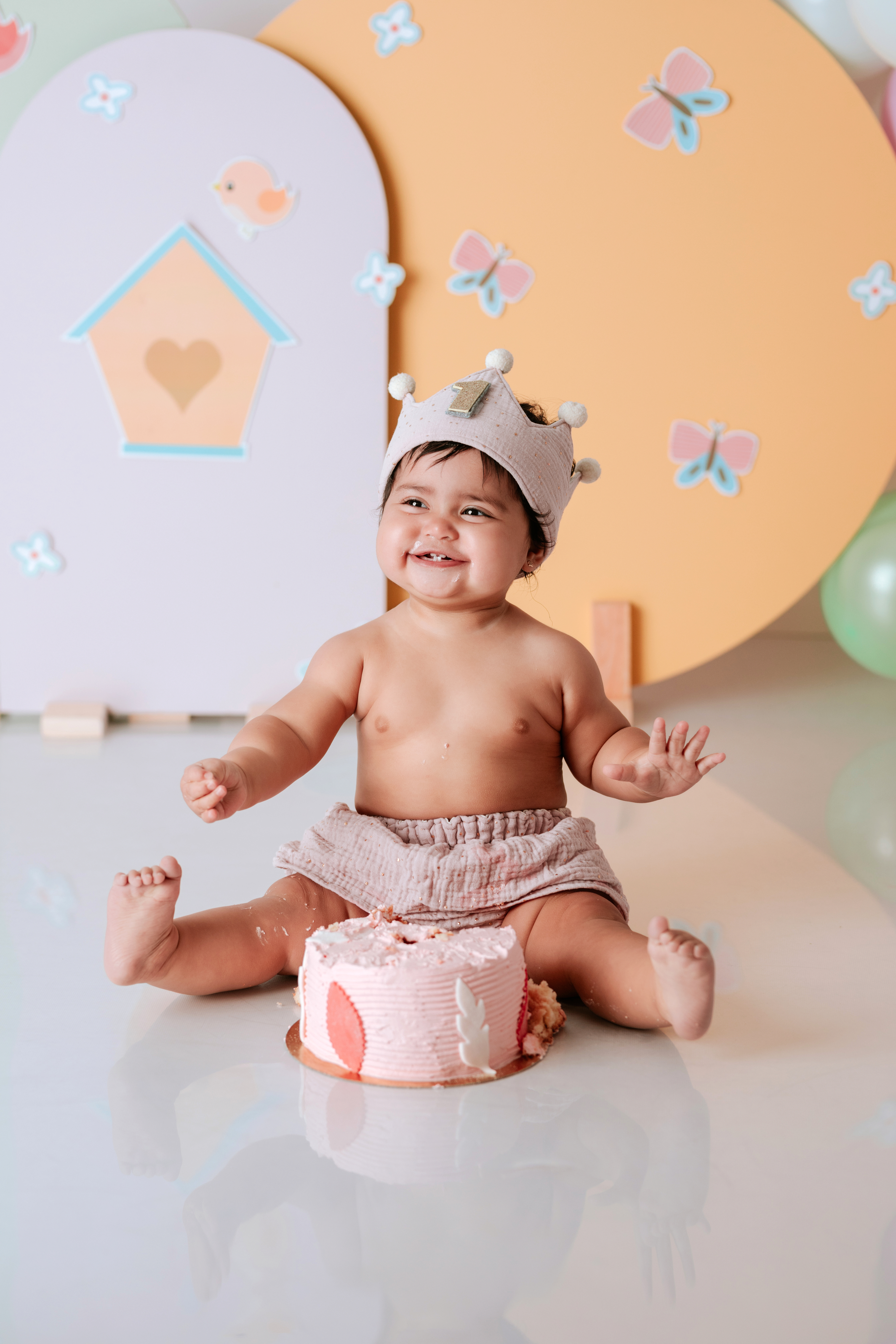 Smash Cake: Una dulce celebración para el primer año de tu bebé en Madrid