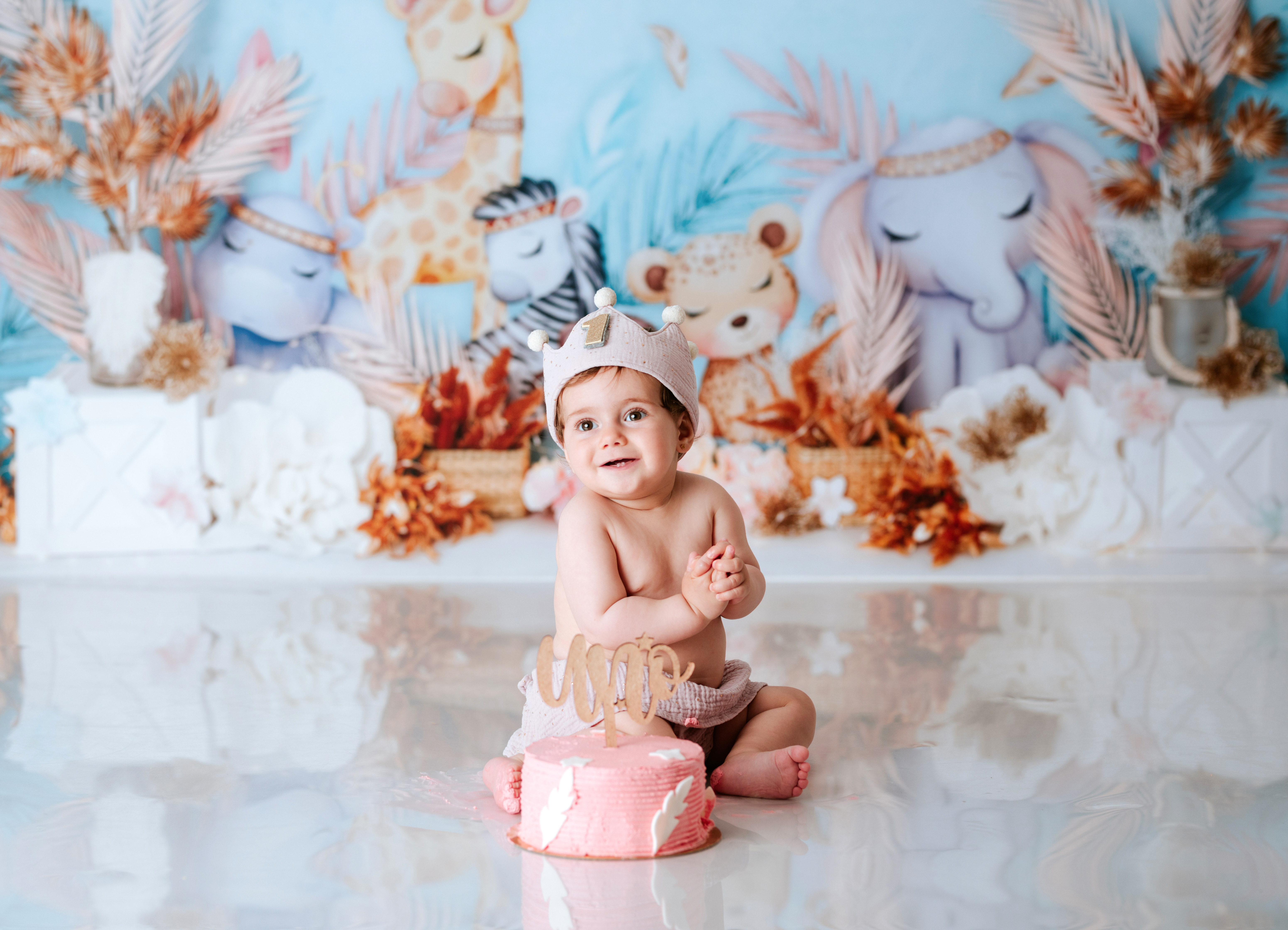 Experiencia fotográfica única para celebrar el primer año de vida de tu bebé en Villalba
