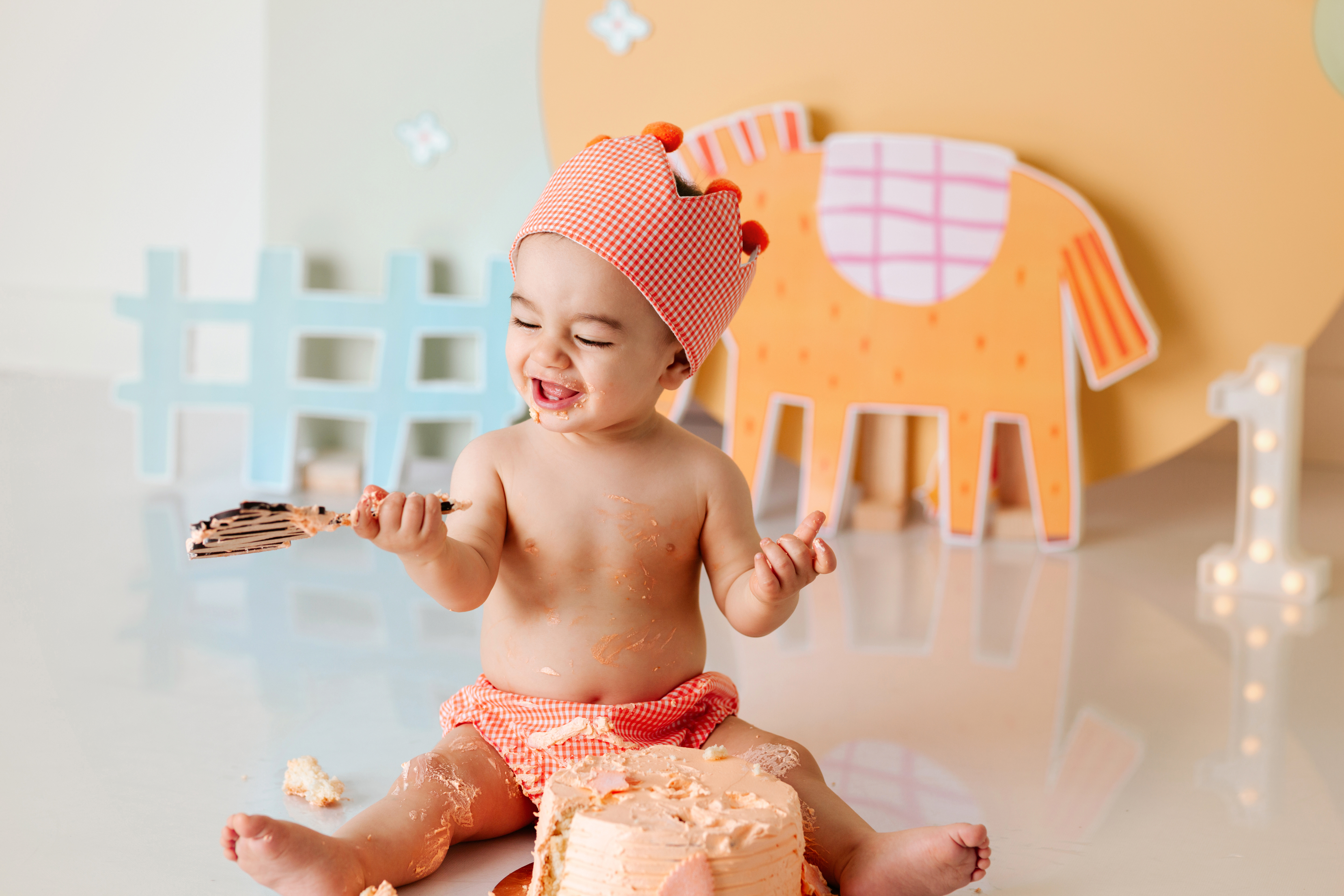 Sesión de Fotos natural del Primer Cumpleaños de tu Bebe en El Escorial Ávila Segovia Madrid